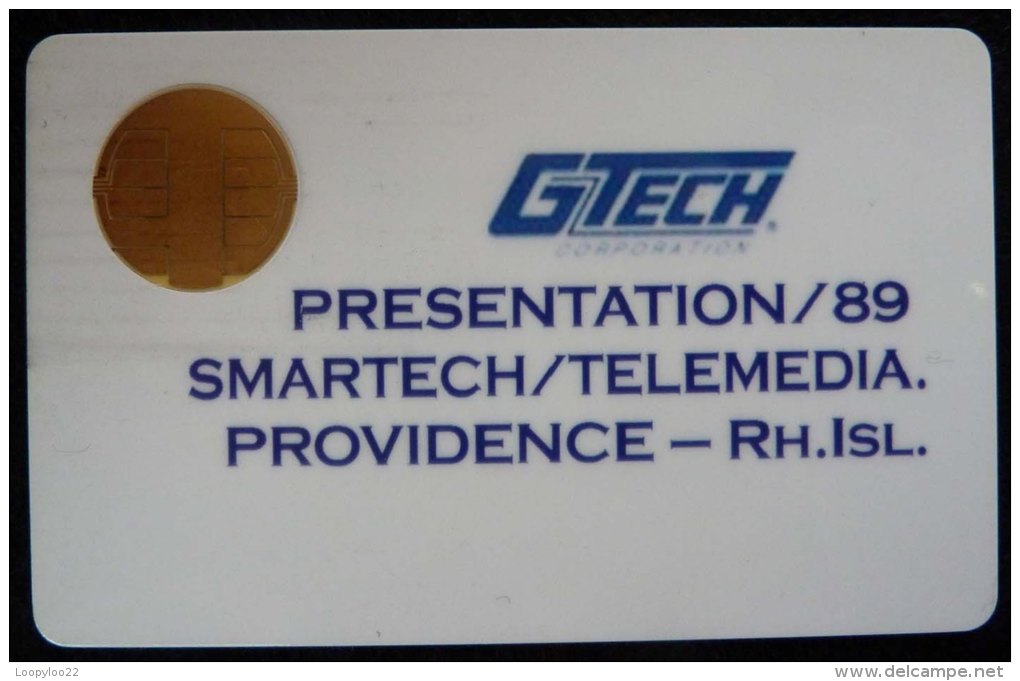 USA - Smart Card Demo - Bull Chip - Gaming Gtech - (US43) - Cartes à Puce