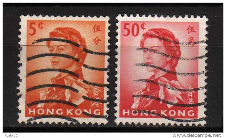Hong Kong Y&T  N°  194 - 201   * Oblitéré - Usati
