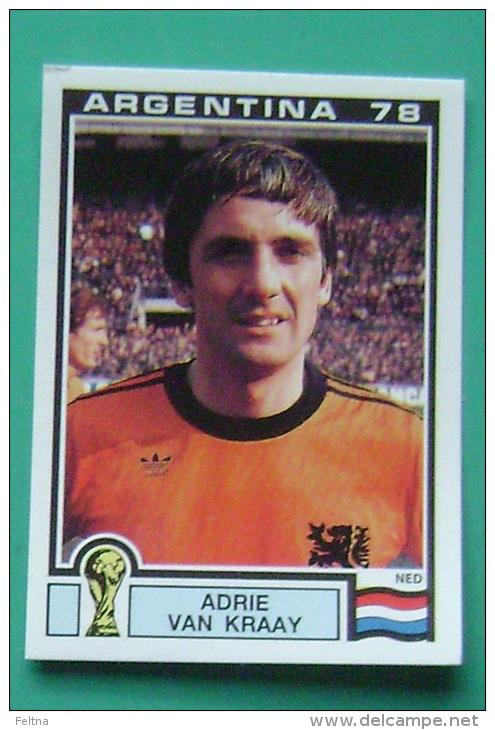 ADRIE VAN KRAAY NETHERLANDS ARGENTINA 1978 #119 PANINI FIFA WORLD CUP STORY STICKER SOCCER FUSSBALL FOOTBALL - English Edition