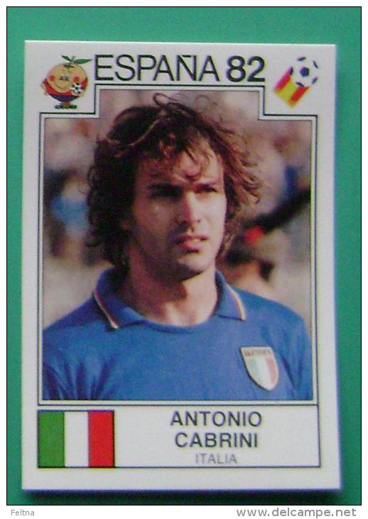 ANTONIO CABRINI ITALY SPAIN 1982 #129 PANINI FIFA WORLD CUP STORY STICKER SOCCER FUSSBALL FOOTBALL - Englische Ausgabe