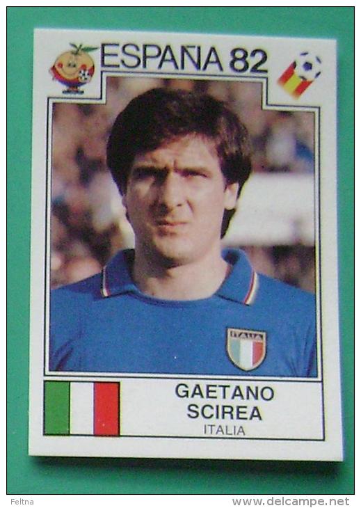 GAETANO SCIREA ITALY SPAIN 1982 #132 PANINI FIFA WORLD CUP STORY STICKER SOCCER FUSSBALL FOOTBALL - Englische Ausgabe