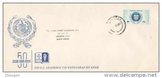 SOUTH AFRICA 1959  MICHEL NO: 258 FDC - FDC