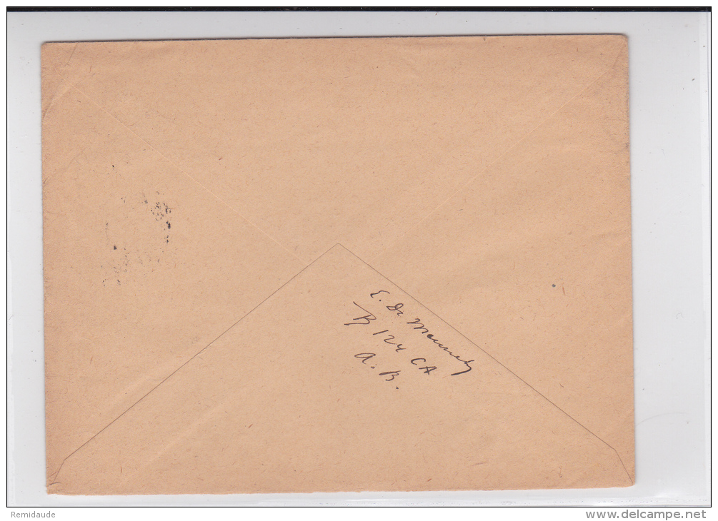 1916 - ENVELOPPE FM Avec OBLITERATION MILITAIRE Sur TIMBRE Pour PARIS - Covers & Documents