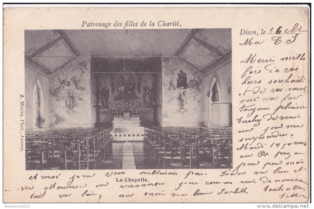 DISON : Patronnage Des Filles De La Charité - La Chapelle - Dison