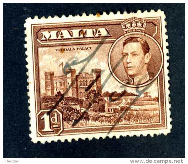 6291-x  Malta 1938  SG #219 ~used Offers Welcome! - Malta (...-1964)