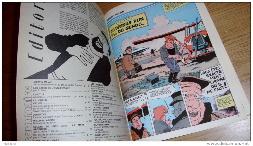 Super Tintin 24 Spécial Absurde Le Lombard - Edition : Mars 1984 - Tales From The Crypt