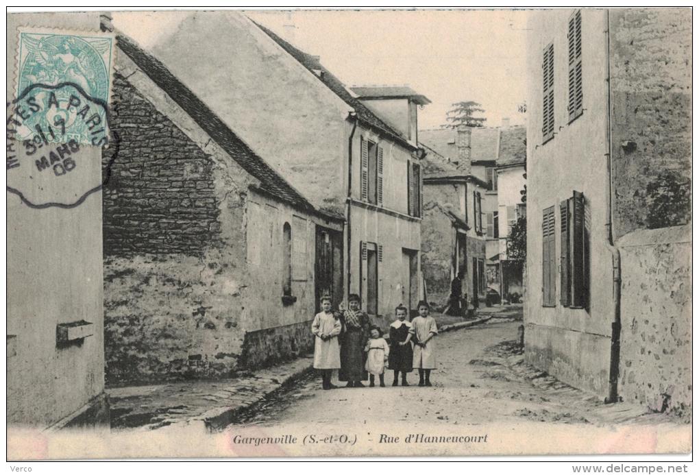 Carte Postale Ancienne De GARGENVILLE - Gargenville