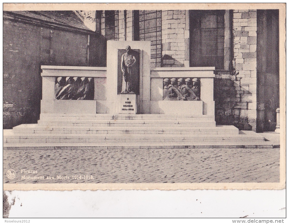 FLEURUS : Monument Aux Morts 1914-1918 - Fleurus