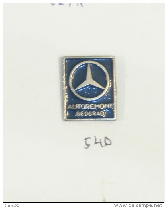 MERCEDES BENZ - SERVICE - Old Official Representative In Belgrade (Serbia) Yugoslavia / Automobile, Voiture Car Auto - Mercedes