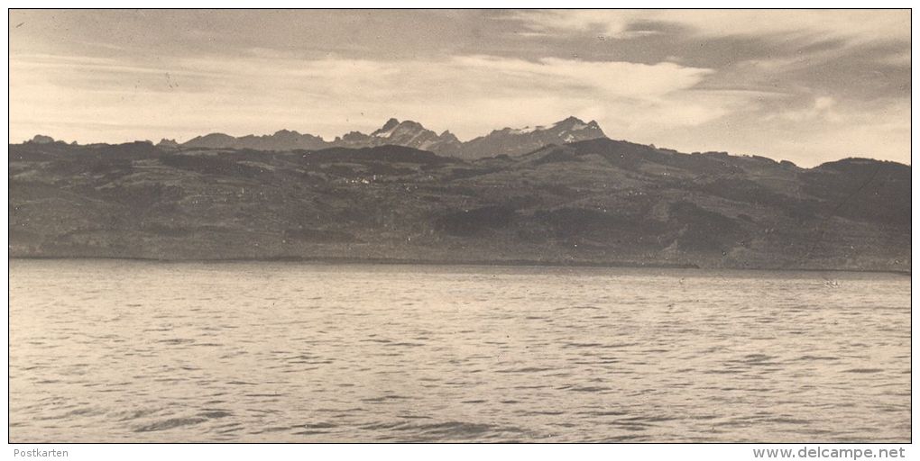 ÄLTERE POSTKARTE DER SÄNTIS - VOM BODENSEE AUS Berg Mountain Montagne Cpa Postcard AK Ansichtskarte - Berg