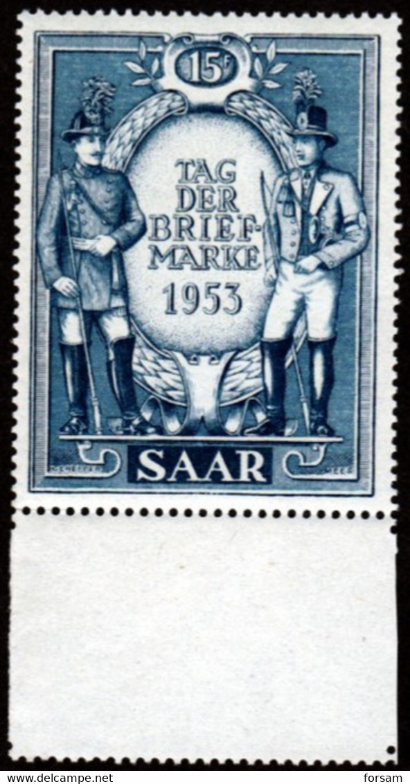 SAAR..1953..Michel # 342...MNH...MiCV - 8.50 Euro. - Ungebraucht