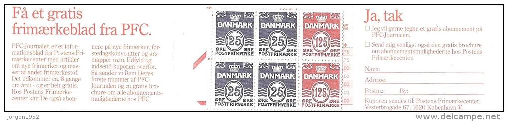 DENMARK  # BOOKLETS H36 MINT FROM YEAR 1991 (PRICE IN DENMARK 29,50 EURO) - Booklets