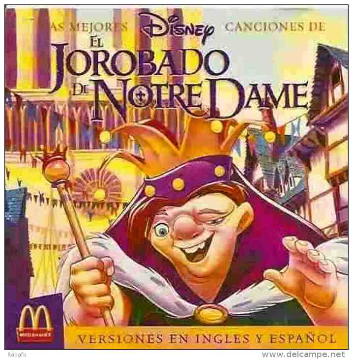 CD Banda De Sonido El Jorobado De Notre Dame - Children