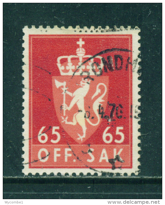 NORWAY - 1955+  Officials  65o  Used As Scan - Dienstmarken