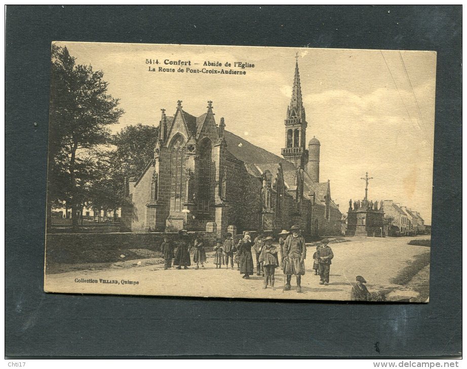 CONFORT MEILARS LA ROUTE DE PONT CROIX A AUDIERNE  CIRC  NON   / 1930  EDIT - Confort-Meilars