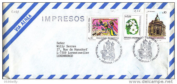 Argentinien 1984. Navidad, Weihnachten (5.059) - Covers & Documents