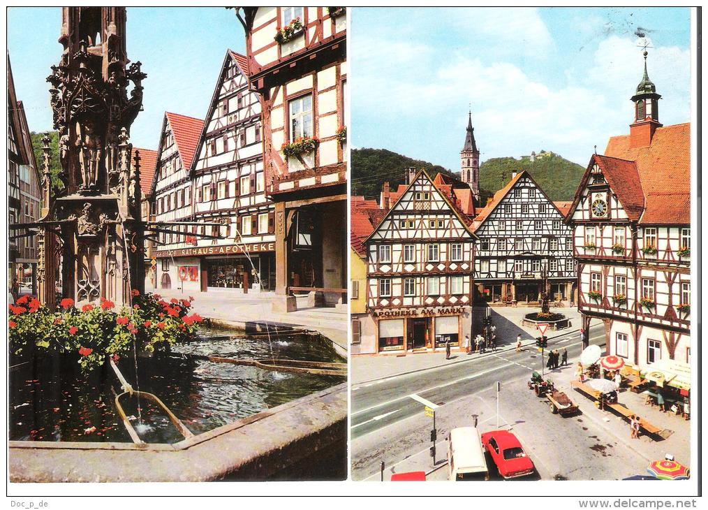 Deutschland - 2 AK - Urach - Schwäb. Alb - Markt - Bad Urach