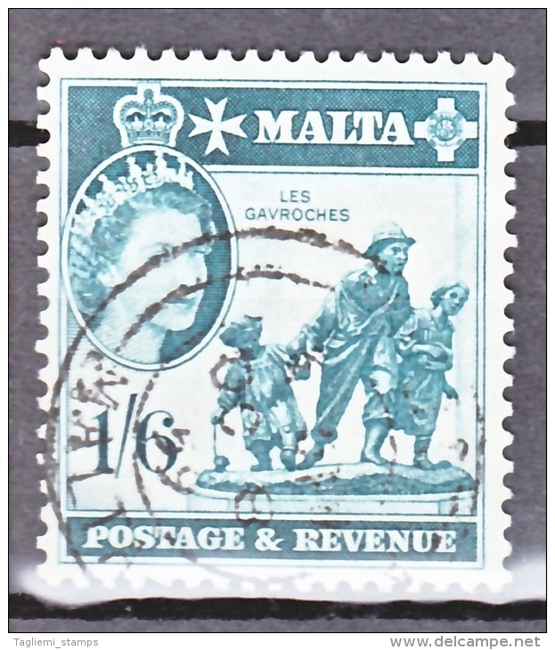 Malta, 1956, SG 277, Used - Malta (...-1964)