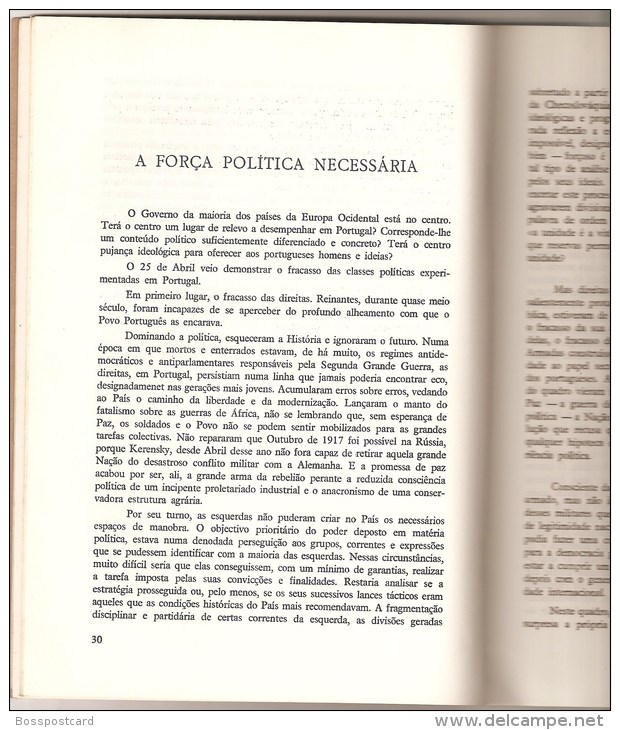 Amaro Da Costa - Escritos. "Democracia E Liberdade# Nº 18. Política. Políticos. CDS (4 Scans) - Magazines