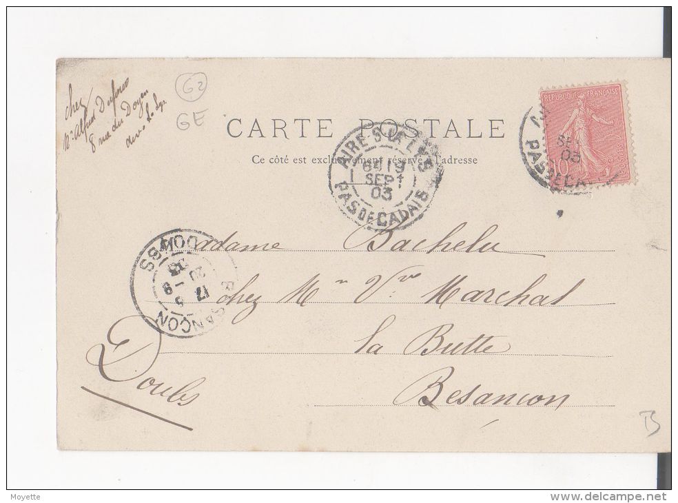 CPA-62-1903-AIRE-SUR-LA-LYS-BAILLAGE - Aire Sur La Lys