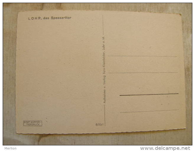 Deutschland - LOHR Das Spessarttor    D112841 - Lohr