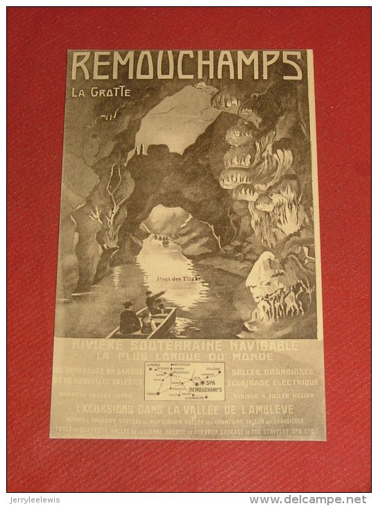 REMOUCHAMPS  -  Grotte - Flémalle