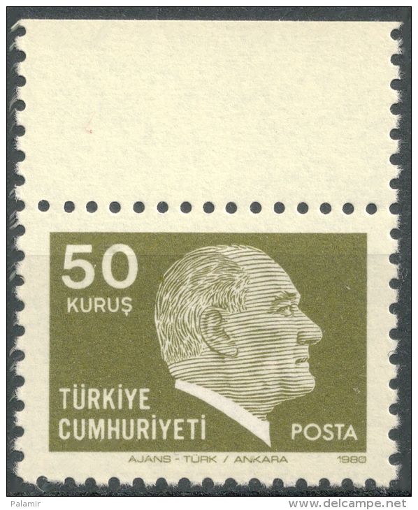 Turkey  1980  Ataturk  50k   MNH  Scott#2127 - Neufs