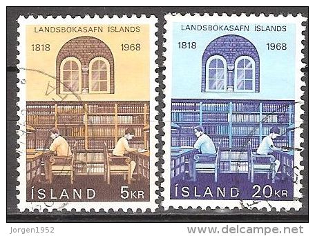 ICELAND #STAMPS FROM YEAR 1968 - Used Stamps