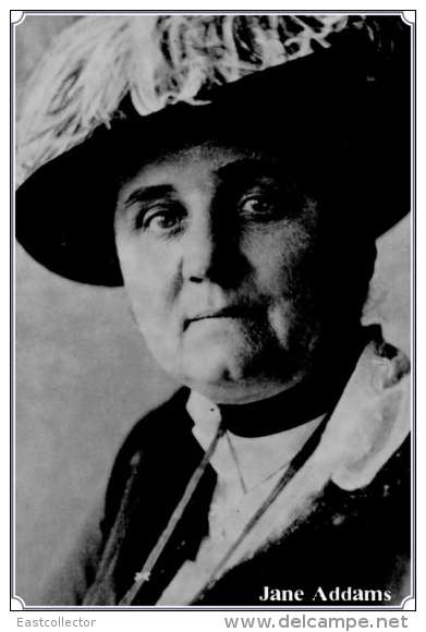 NOBEL PRIZE WINNERS Jane Addams Stamped Card 0951-2 - Premio Nobel