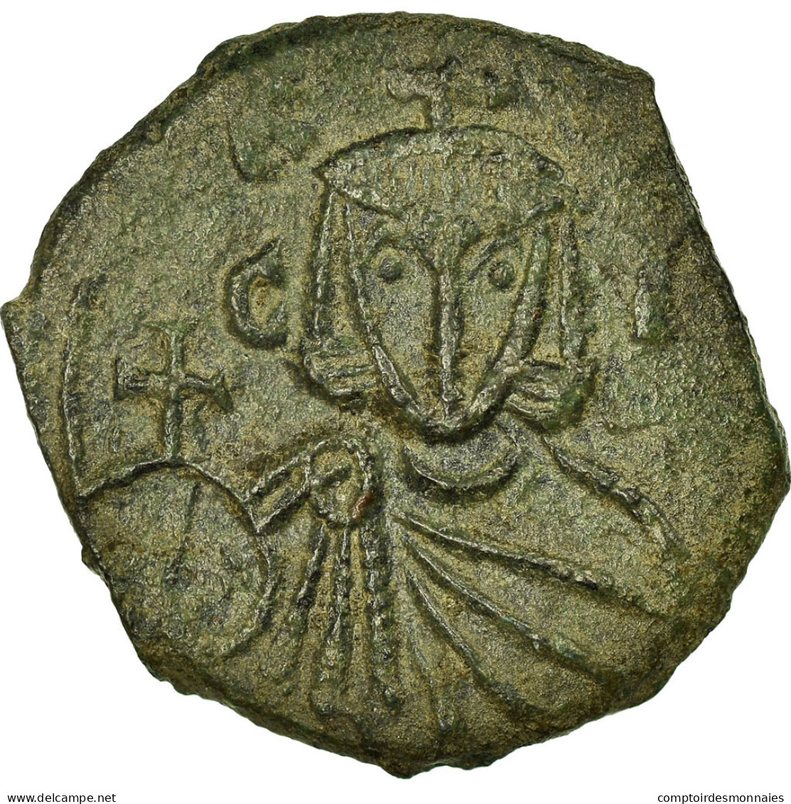 Monnaie, Léon V L'Arménien, Follis, Syracuse, TTB+, Cuivre, Sear:1636 - Byzantinische Münzen