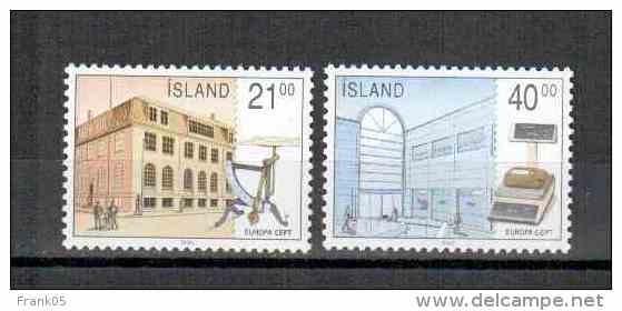 Island / Iceland / Islande 1990 Satz/set EUROPA ** - 1990