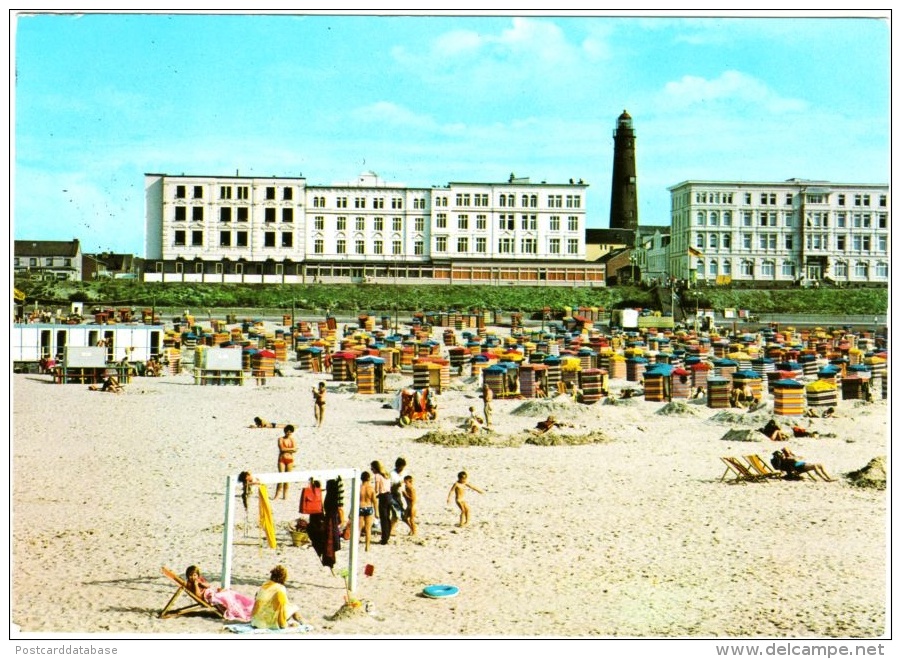 Nordseebad Insel Borkum Badestrand - Borkum