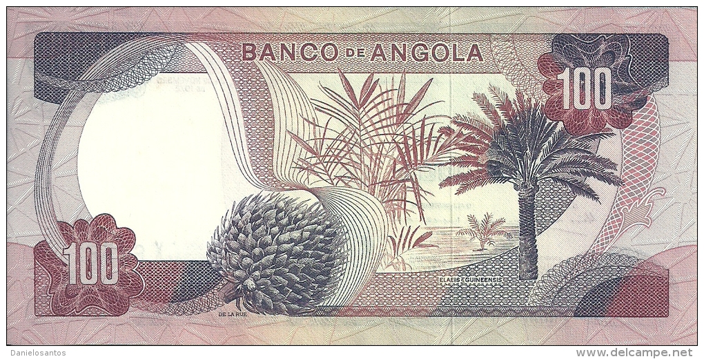 Angola 100 Escudos Marechal Carmona 1972  CX 66383 UNCIRCULATED - Angola