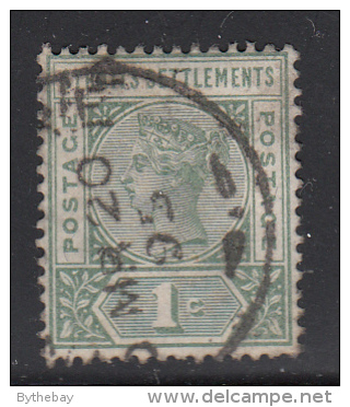 Straits Settlements Used Scott #83 1c Victoria - Straits Settlements