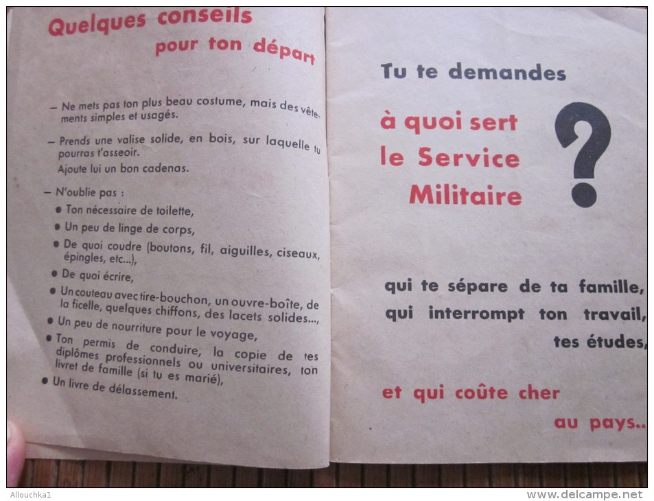 MILITARIA Document Militaire Datant Du Service Obligatoire Manuel Du Futur Soldat Revue Militaire D'information - French