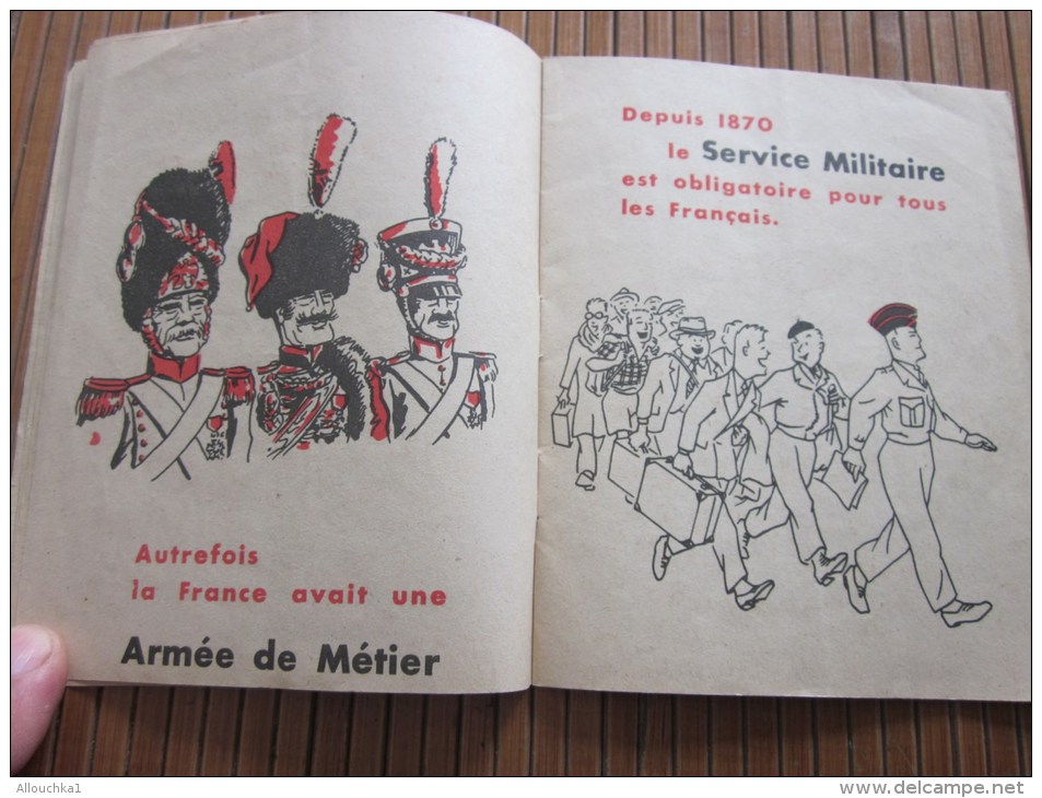 MILITARIA Document Militaire Datant Du Service Obligatoire Manuel Du Futur Soldat Revue Militaire D'information - French