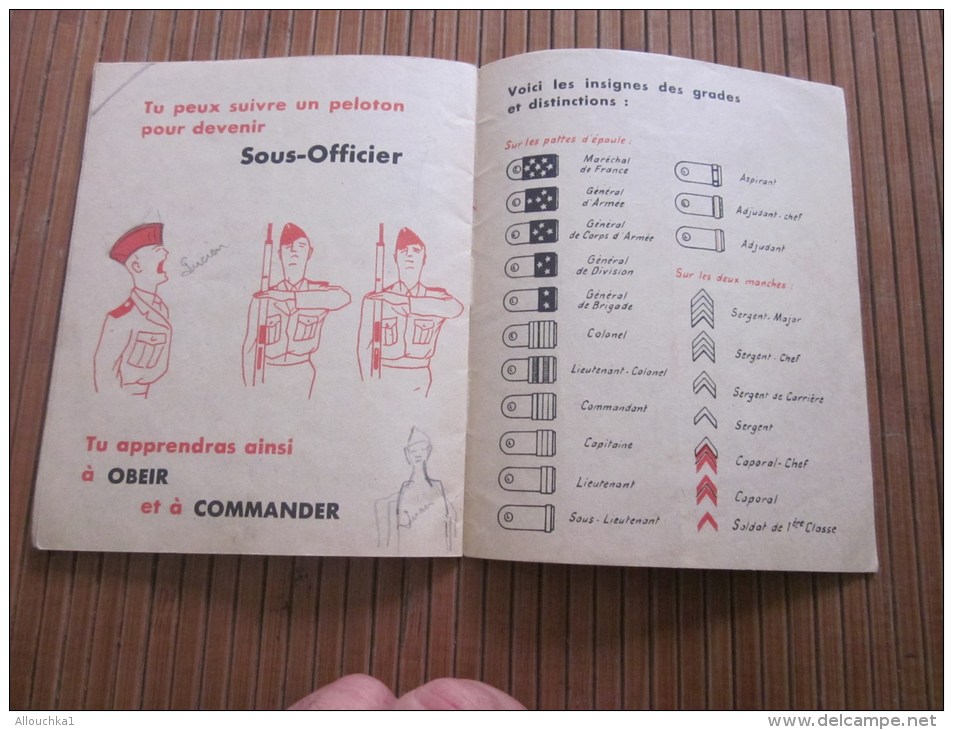 MILITARIA Document militaire datant du service obligatoire manuel du futur soldat revue militaire d'information