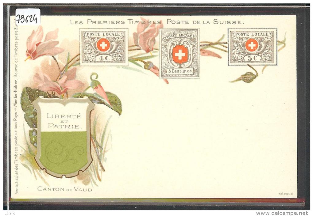 PREMIERS TIMBRES POSTE SUISSES - VAUD - TB - Premier