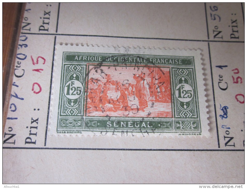 2 Timbres Oblitérés De Syrie Numéro 805 Et Du Sénégal Numéro 157 Ex Mandat Et Colonie Français - Used Stamps