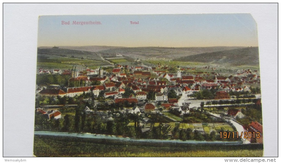 AK Bad Merkentheim Totalansicht Um 1920 - Bad Mergentheim