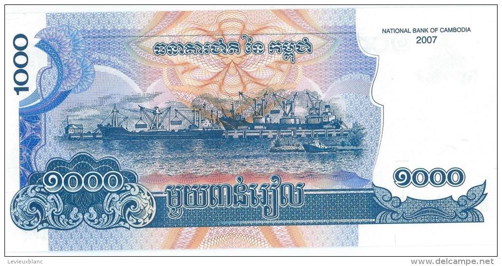 3billets De Valeurs Différentes/ Royaume Du Cambodge/ 2001 à 2007   BIL128 - Cambodia