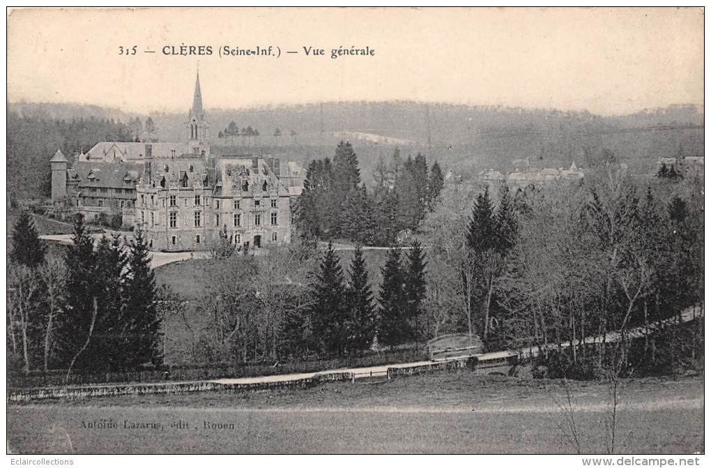 Clères   76    Vue Générale - Clères