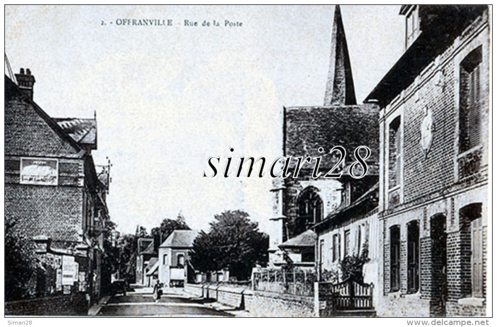 OFFRANVILLE - N°2 - RUE DE LA POSTE - Offranville