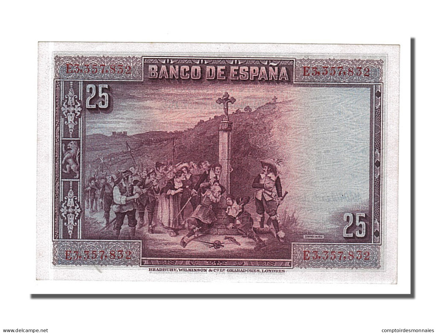 Billet, Espagne, 25 Pesetas, 1928, 1928-08-15, NEUF - 1-2-5-25 Peseten