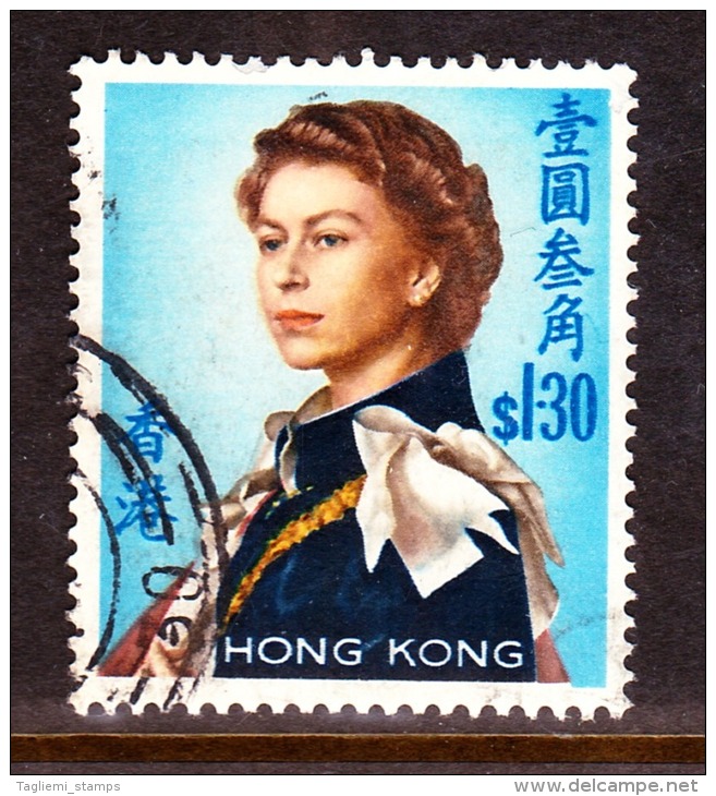 Hongkong, 1962, SG 206, Used, WM Upright - Usati