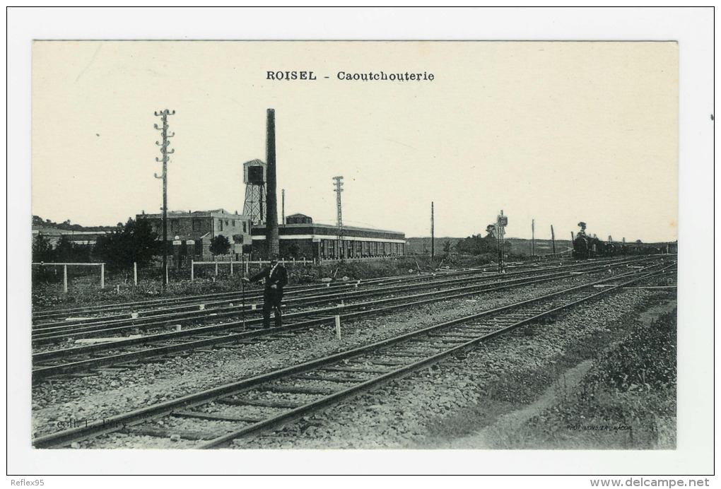 ROISEL - Caoutchouterie ( TRAIN - GARE ) - Roisel