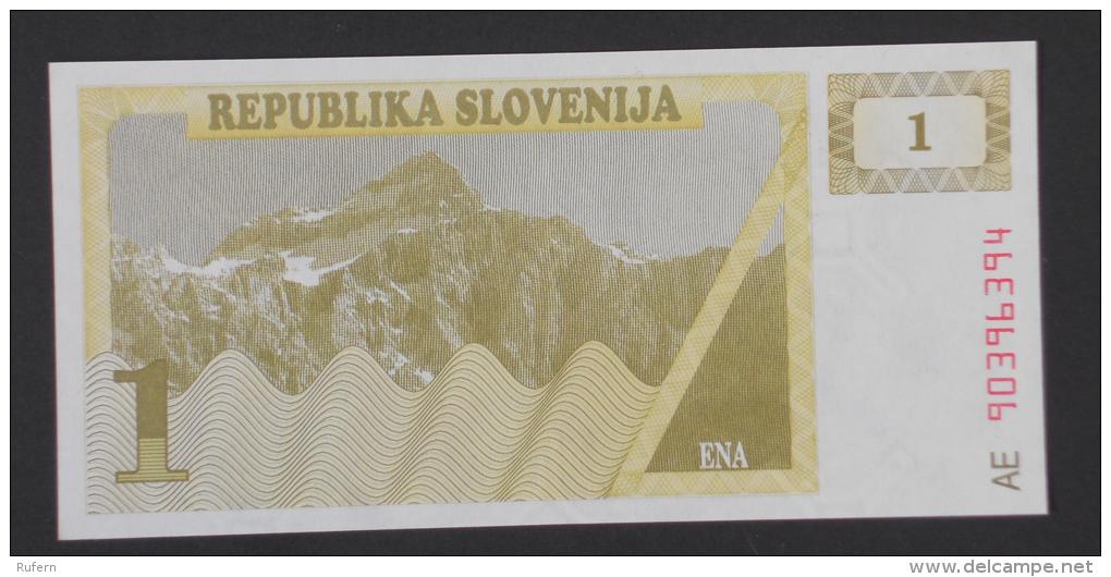 SLOVENIA  1  TOLAR       -    (Nº03849) - Slovénie