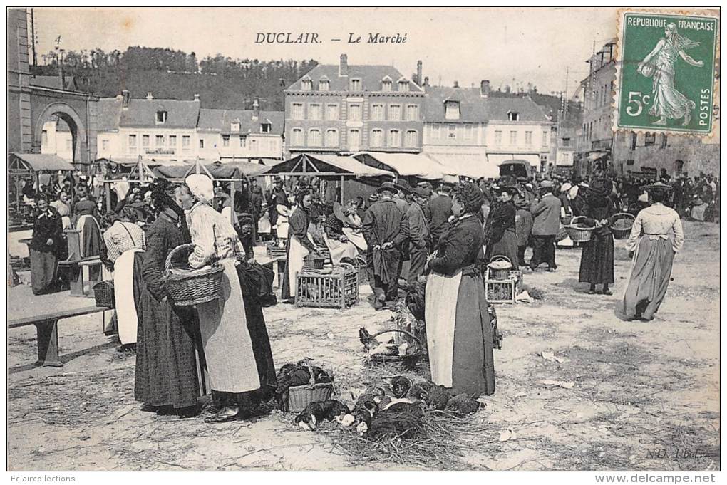 Duclair    76    Le Marché - Duclair