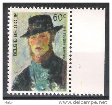 Belgie OCB 1384 (**) Met Plaatnummer 1. - 1961-1970