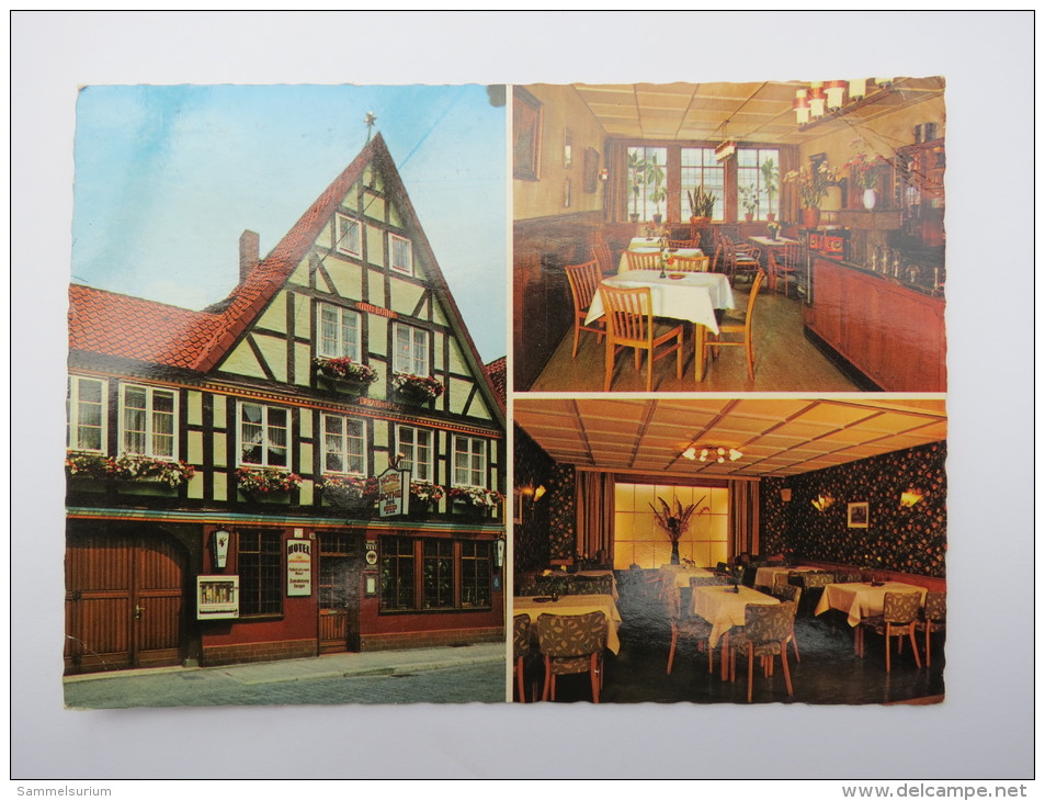 (4/1/78) AK "Celle" Hotel Zum Goldenen Posthorn - Celle